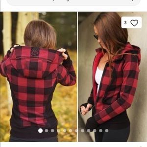 Lululemon Scuba Hoodie Plaid